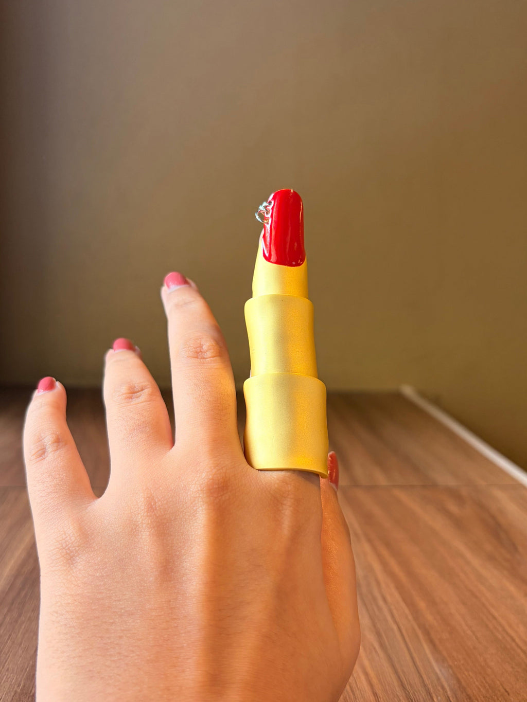 Boss Full Finger Ring Matte