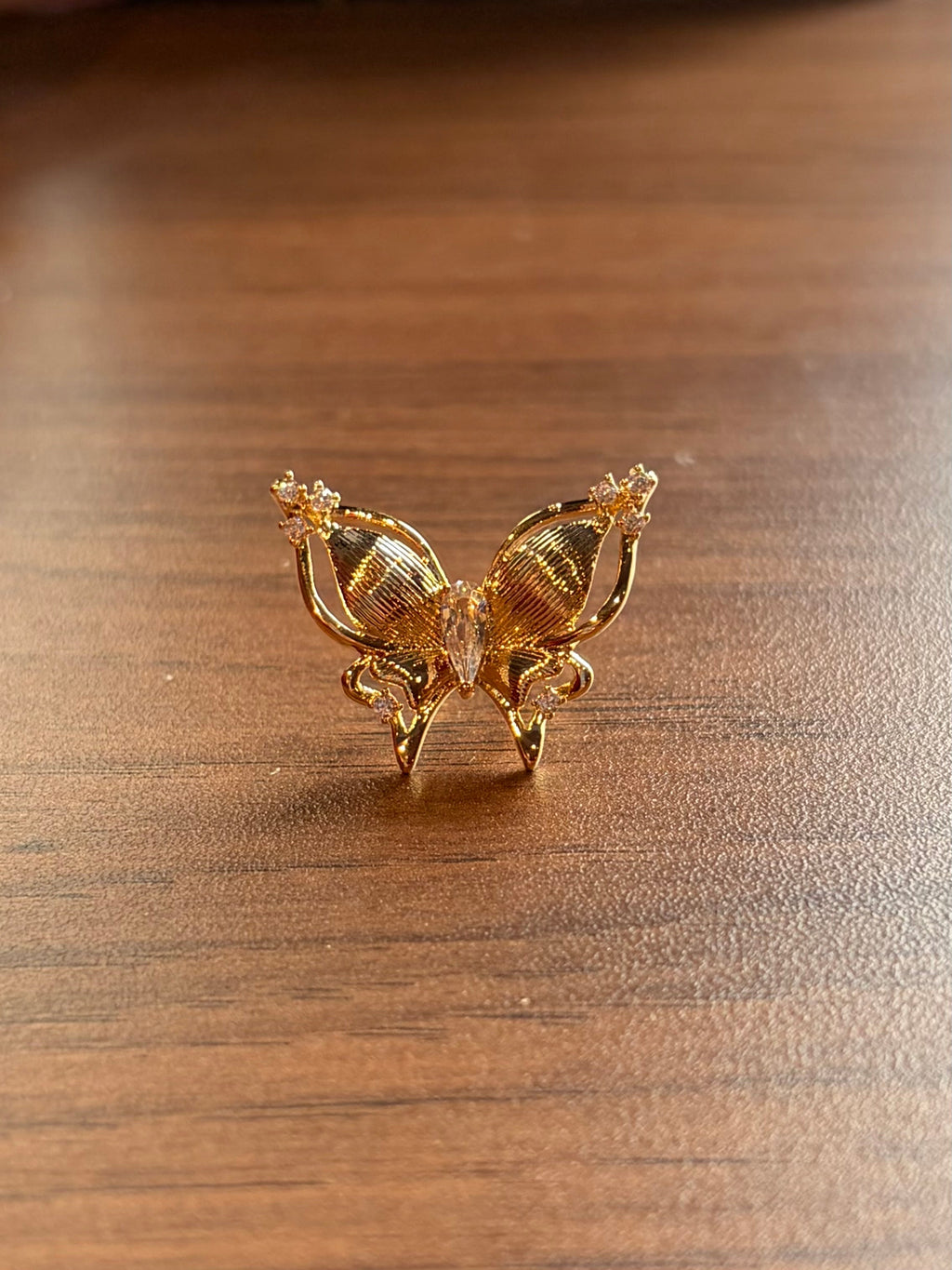 Winged Butterfly Earcuff Gold