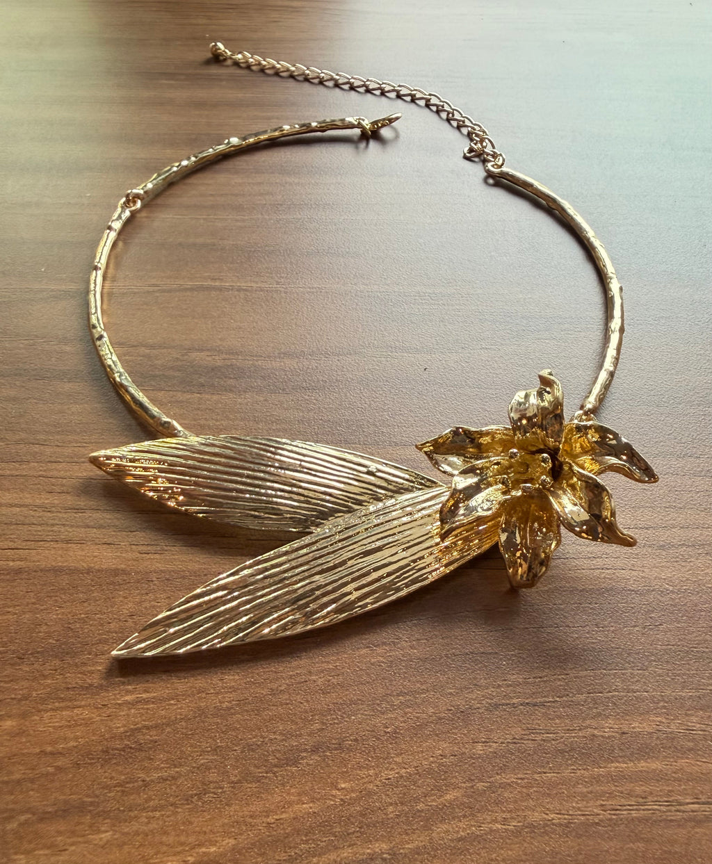 Winged Flower Necklace