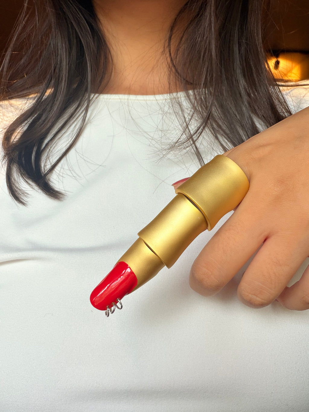 Boss Full Finger Ring Matte