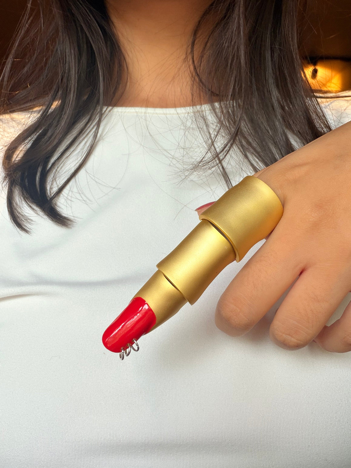Boss Full Finger Ring Matte