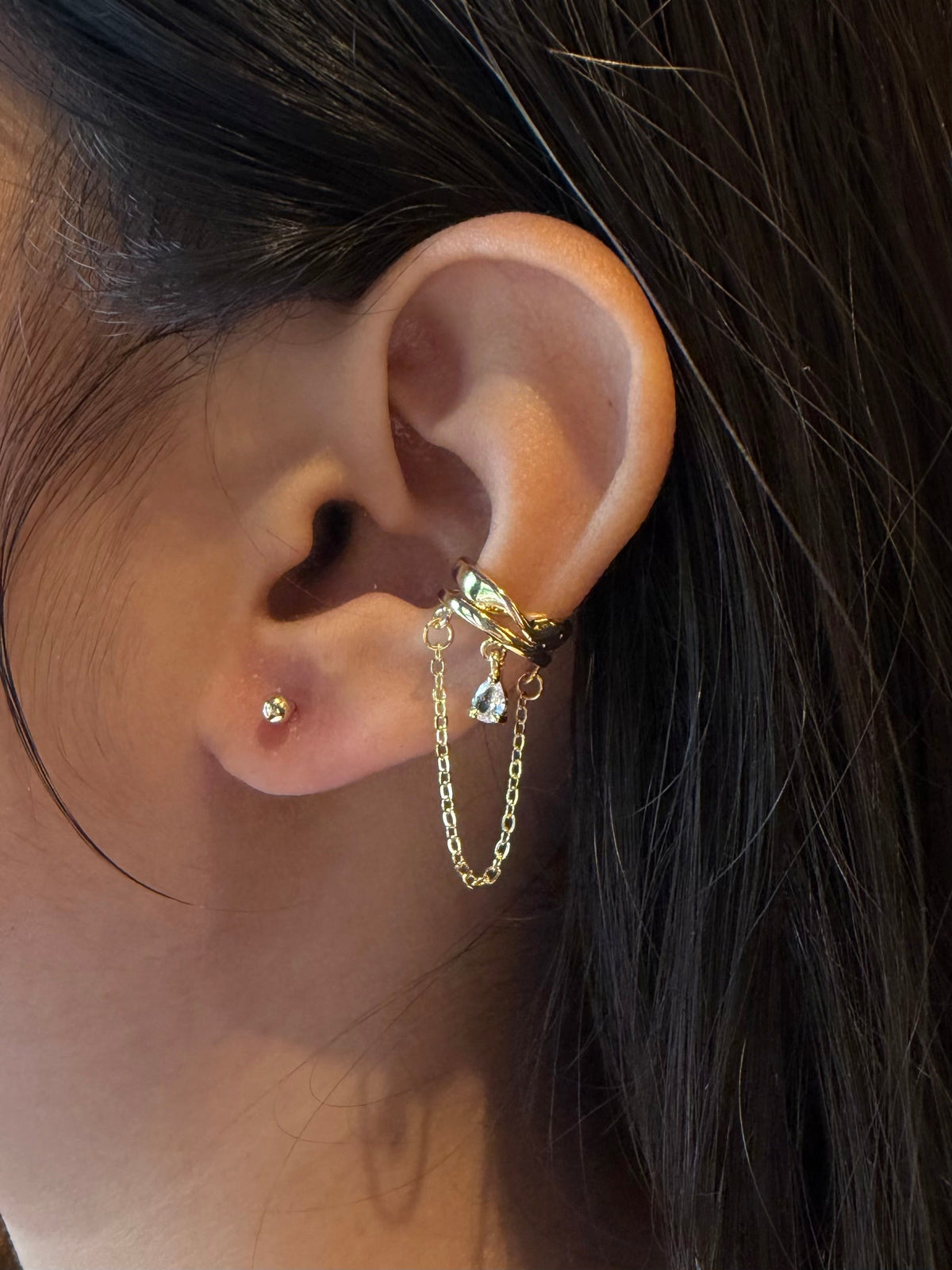 Beloved Dangle Earcuff Set of 2
