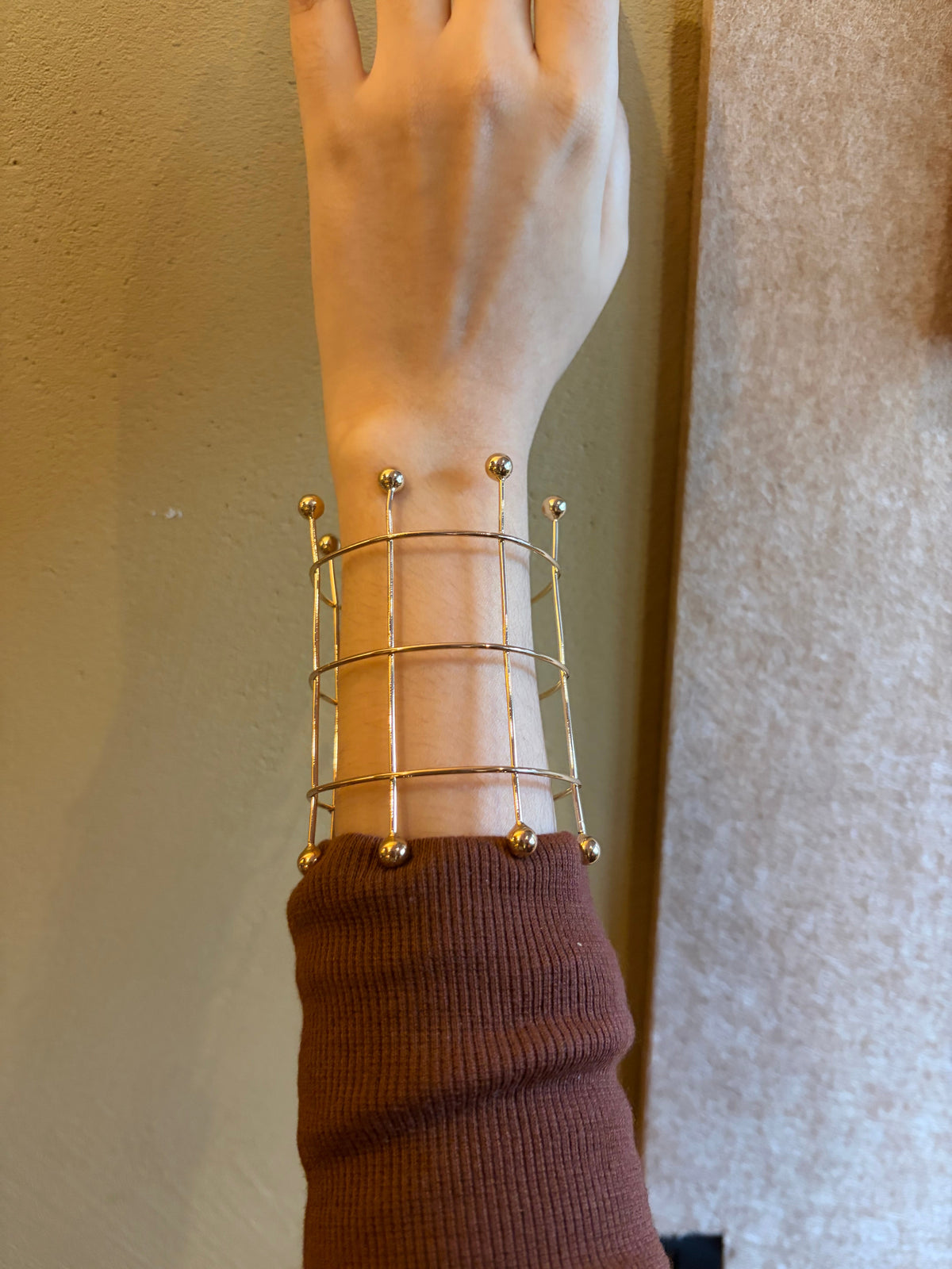 Line Dot Cuff