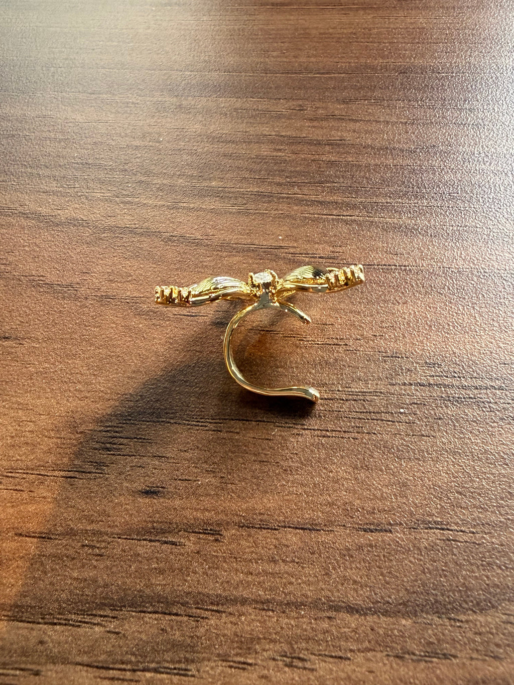 Winged Butterfly Earcuff Gold
