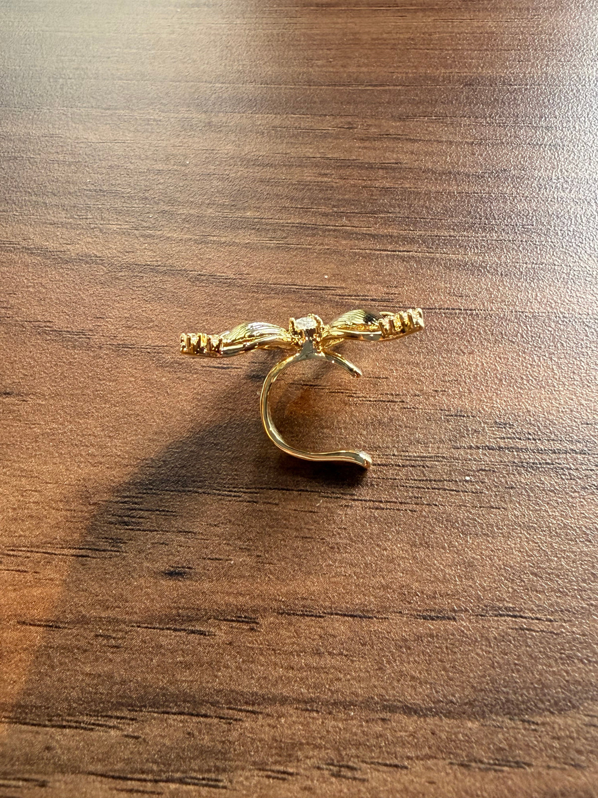 Winged Butterfly Earcuff Gold