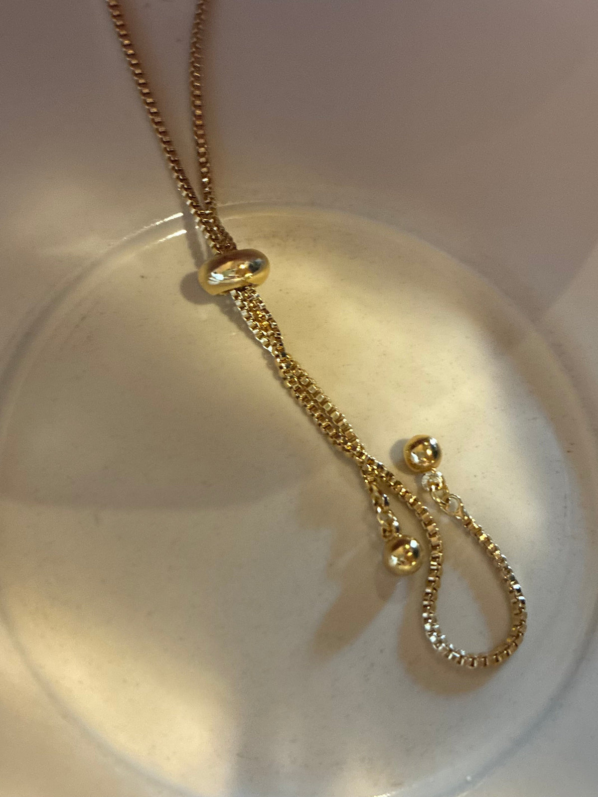 Twiste Gold Tennis Choker