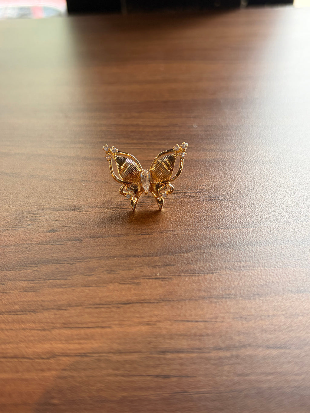 Winged Butterfly Earcuff Gold