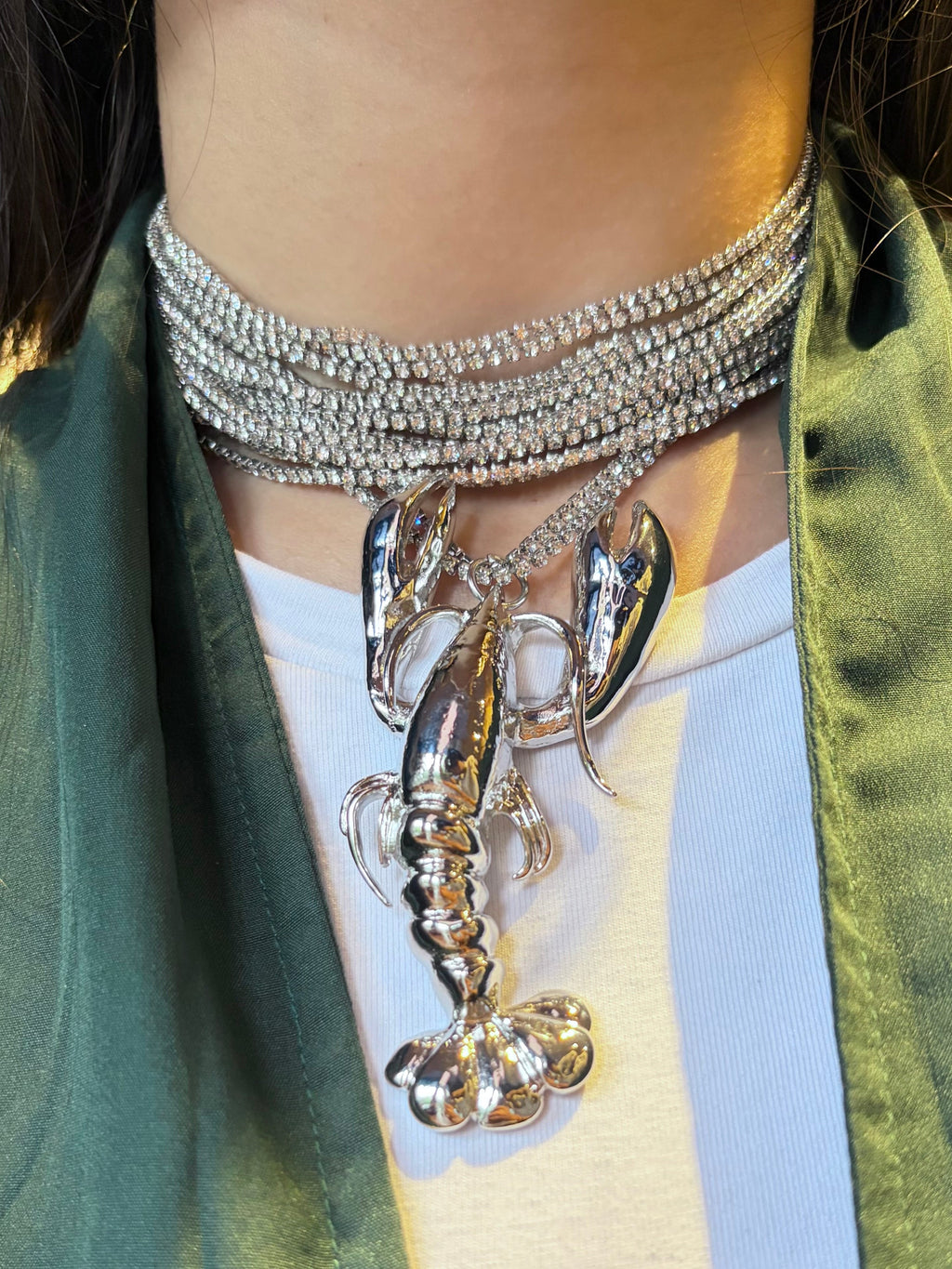 Chunky Lobster Necklace