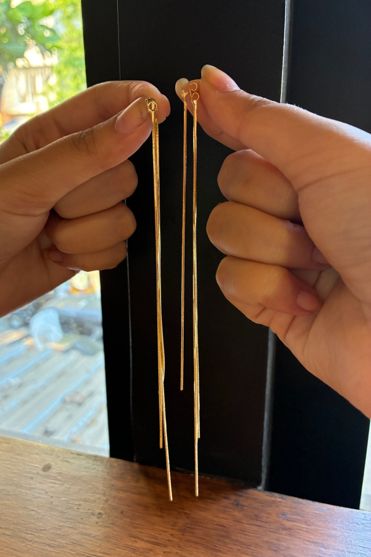 Veil Drop Earrings